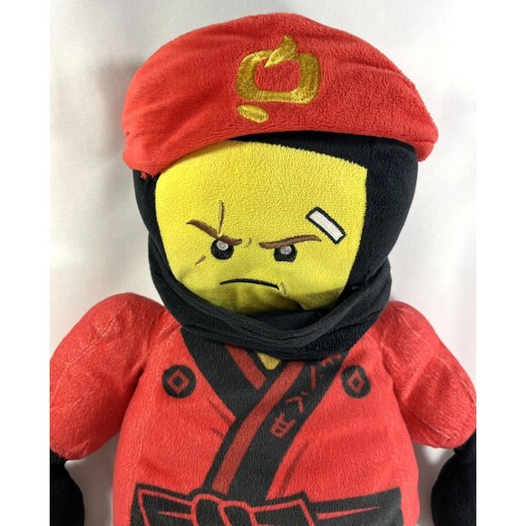 LEGO The Ninjago Movie Red Ninja Warrior Kai 20” Plush Figure - Picture 5 of 11